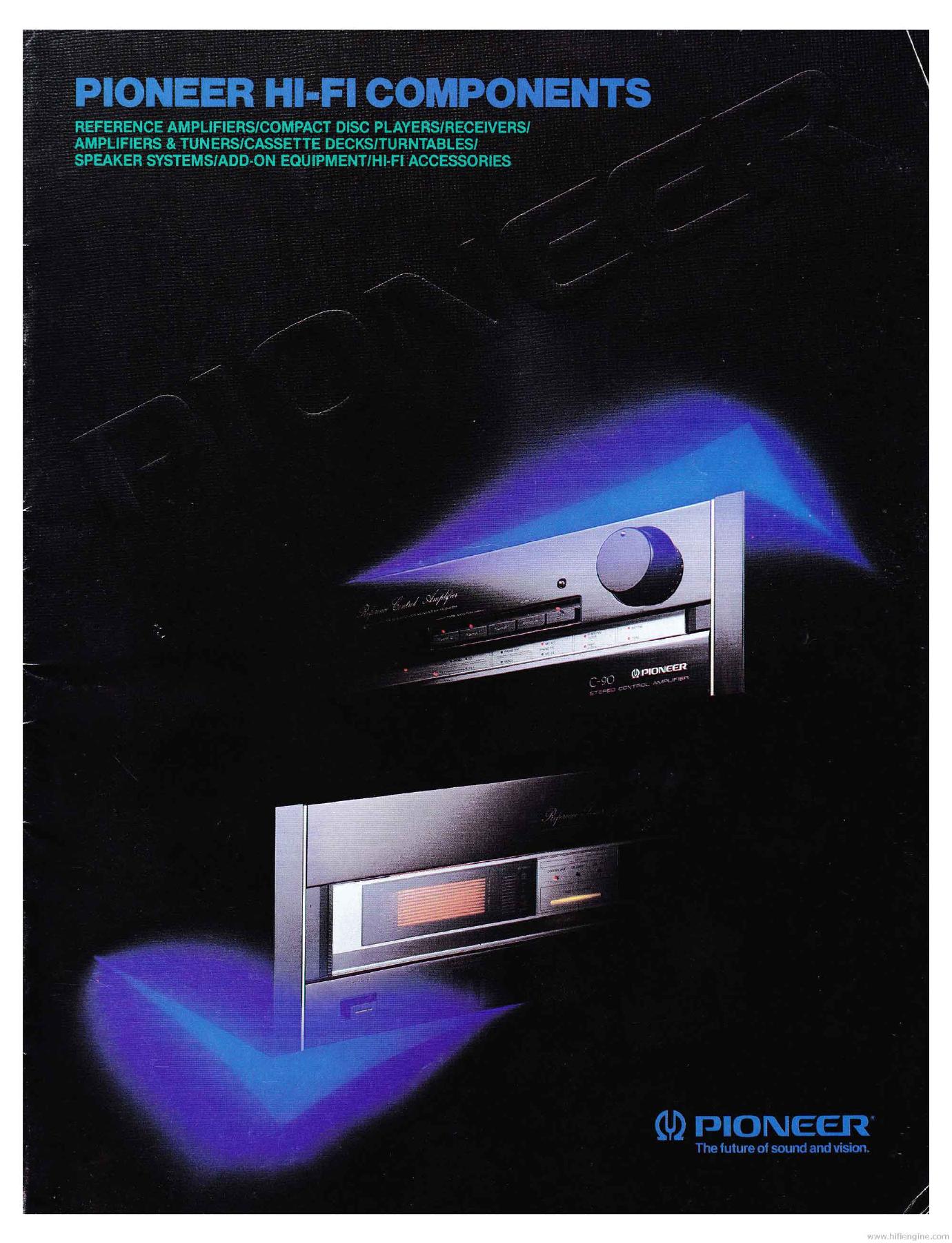 Pioneer Hi-Fi Components 1987 (US Exchange Catalog)