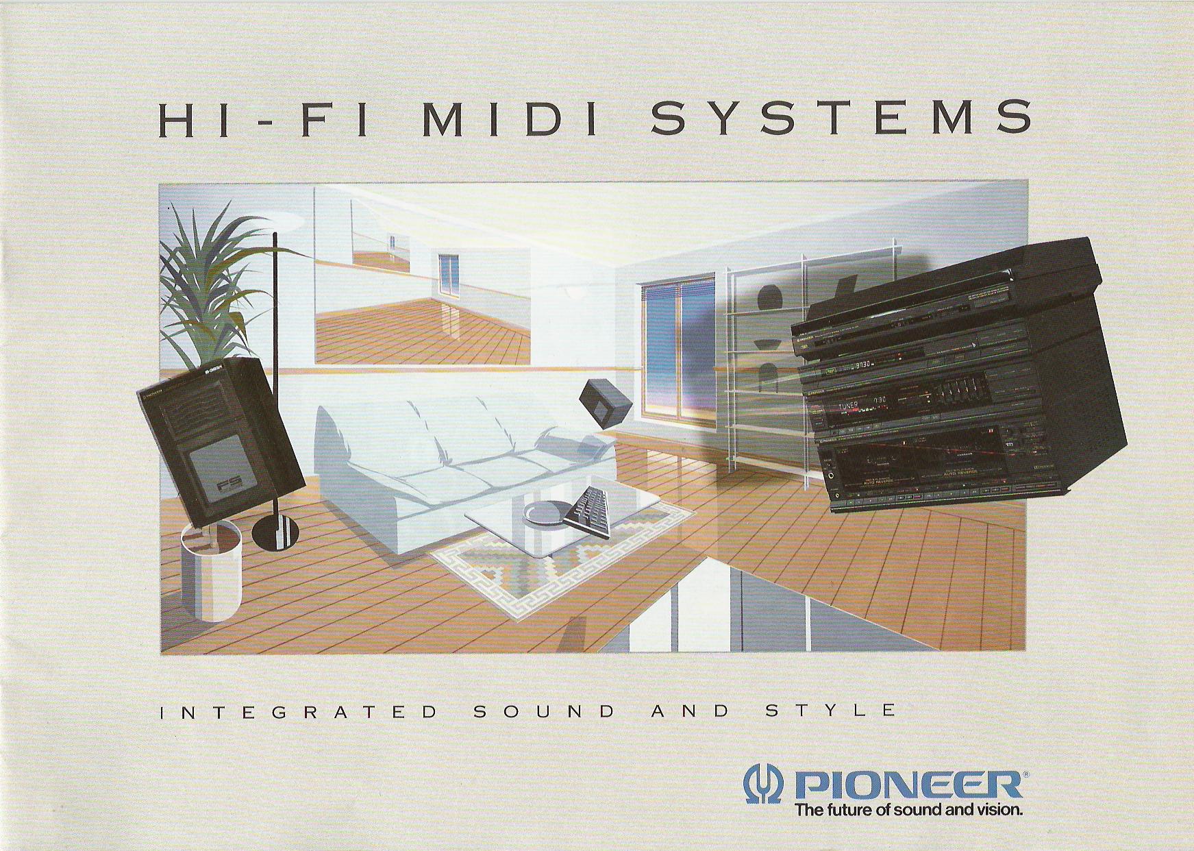 Pioneer Hi-Fi Midi Systems 1987 (Europe)
