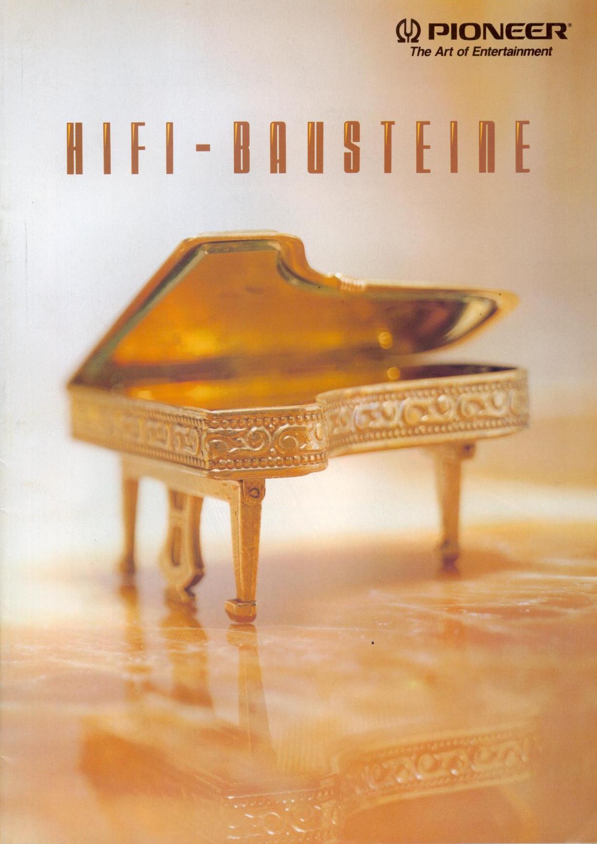 Pioneer HiFi-Bausteine 1992 (Germany)